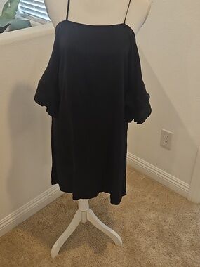 Christopher Deane Black Lightweight Dress Sz L